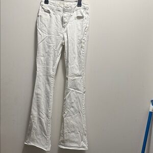 Levi's Women's Cream Flare Jeans